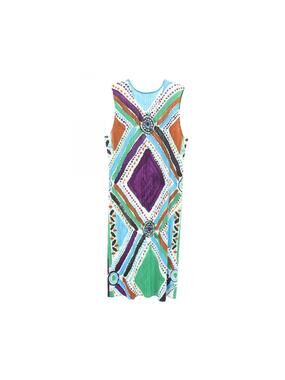 Pleats Please Pleated Sleeveless Dress #292255P35B